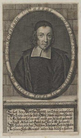 Bildnis des Johann Caspar Schade