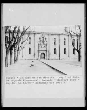 Colegio de San Nicolás de Bari & Instituto de Segunda Ensenanza