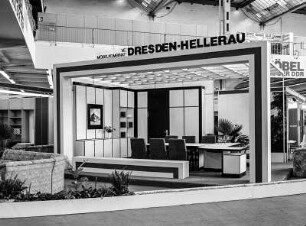 Ausstellungsfläche des VEB Möbelkombinat Dresden-Hellerau