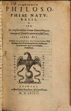 Compendium philosophiae naturalis