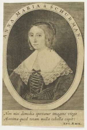 Bildnis der Anna Maria á Schurman