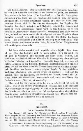 637-644, II. Sprechsaal