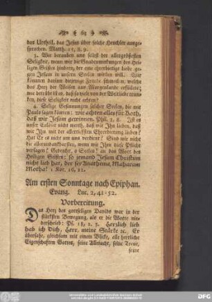 Am ersten Sonntage nach Epiphan. Evang. Luc. 2, 41 - 52.