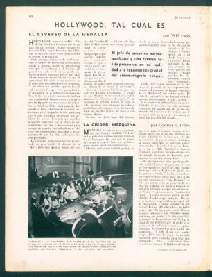 El reverso de la medalla