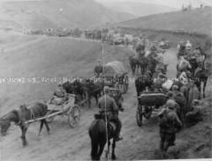 Soldaten auf dem Marsch