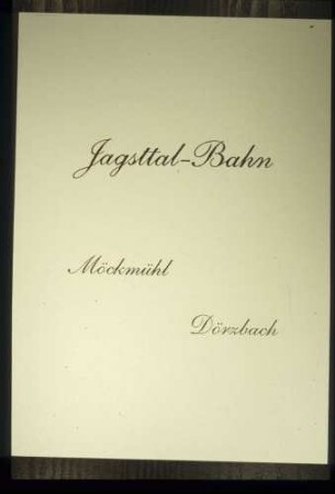 Möckmühl - Dörzbach
