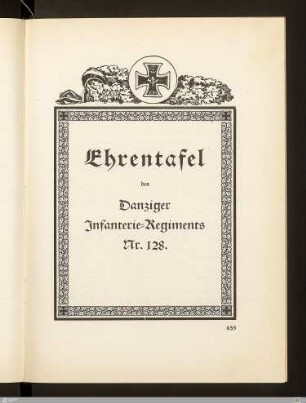 Ehrentafel