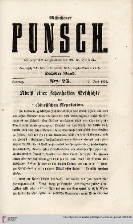 Nro. 23 (5. Juni 1853)