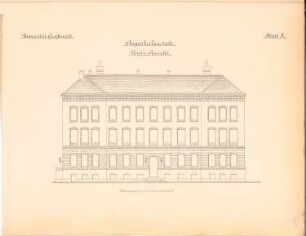 Universität Greifswald Augenklinik: Vorderansicht