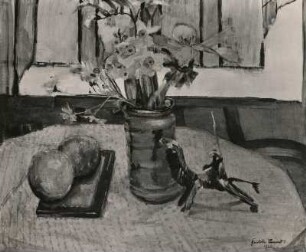 Stilleben mit Narzissen und Orangen : Stilleben mit Narzissen und Orangen (1930, C. Berend-Corinth)