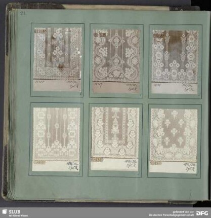 Muster Nr. 18108; 18109; 18105; 18230; 18242; 18243