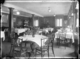 Speisesaal des Hotels "Prinz Carl" in Buchen