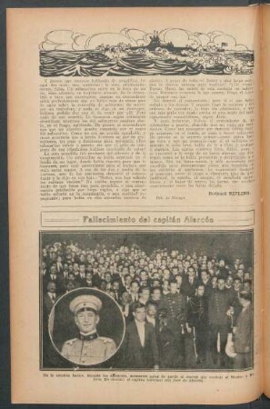 Fallecimiento del capitán Alarcón