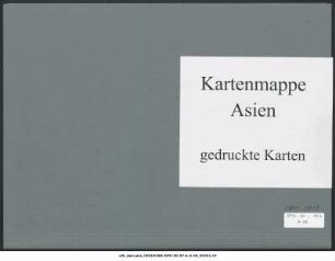 Vorderindien, Geological Survey of India : 1911-1919 : Kartensammlung