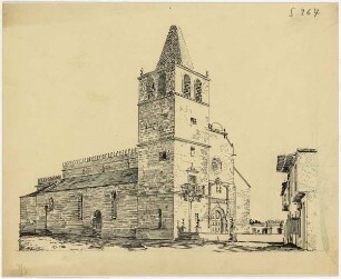Kirche zu Azurara, Gesamtgebäude
