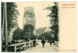 Liebenwerda. Partie am Schloss