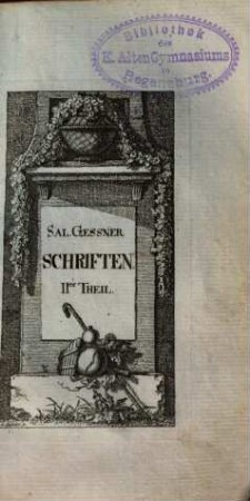 Sal. Gessners Schriften. 2