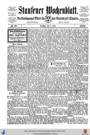 Juli 1887