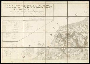Carte Chorographique et Militaire du Duché de Mecklenburg-Strehlitz