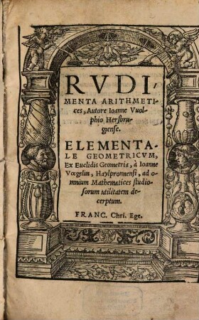 Rudimenta Arithmetices