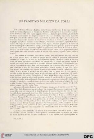 29: Un primitivo Melozzo da Forli