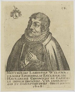 Bildnis des Matthaeus Ludecus