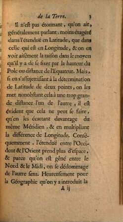 Proposition d'une mesure de la terre