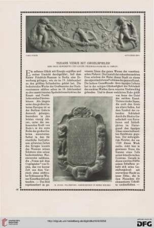 Tizians Venus mit Orgelspieler