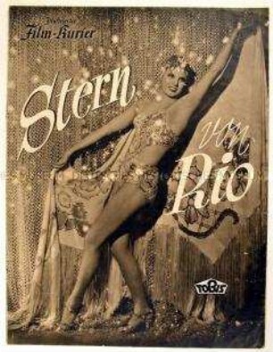 Filmzeitschrift zu dem deutschen Spielfilm "Stern von Rio"