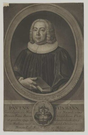 Bildnis des Pavlvs Weinmann
