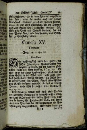 Concio XV.