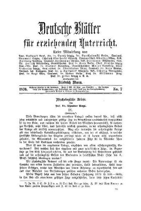 Psychologische Briefe : (Fortsetzung)