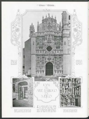 Joyas del arte barrocco en Méjico