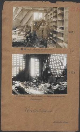 St. Quentin: Bergung der Bibliothek