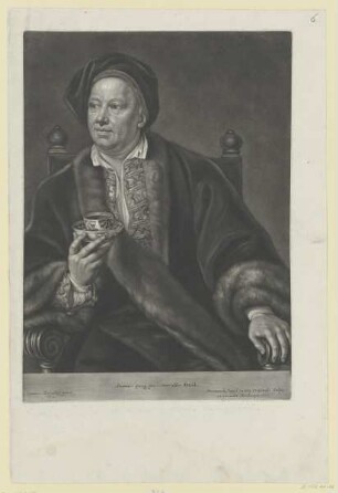 Bildnis des Georg Christoph Hochmann ab Hochenau