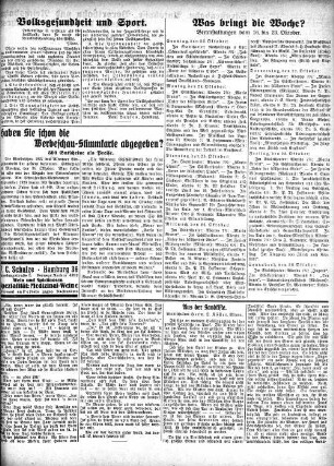 Haben Sie schon die Werbeschau-Stimmkarte abgegeben?