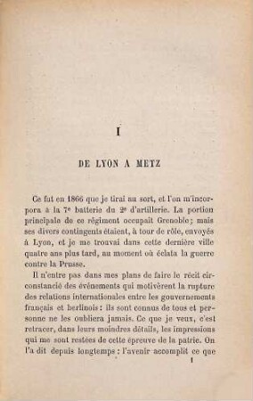 Souvenirs d'un artilleur de l'armée du Rhin ...