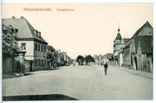 Kötzschenbroda. Hauptstraße