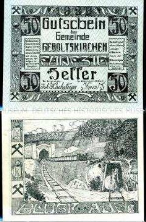 Geboltskirchen, Oberösterreich 50 Heller