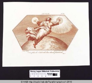 Dieu place le Soleil et la Lune dans le firmament