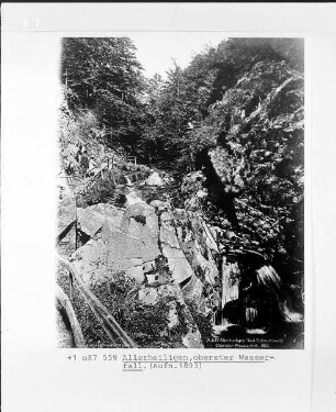 Oberste Wasserfall bei Allerheiligen (Markdorf)