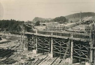 vier Autobahnbrücken aus Spannbeton, 1959