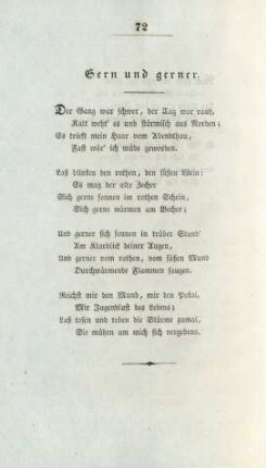 Gern und gerner