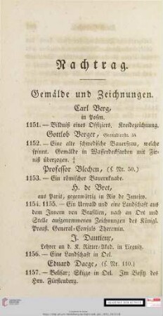 Nachtrag