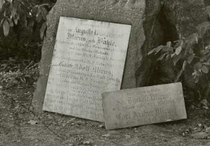 Grabstein für Carl Adolf Mirius und seine Familie