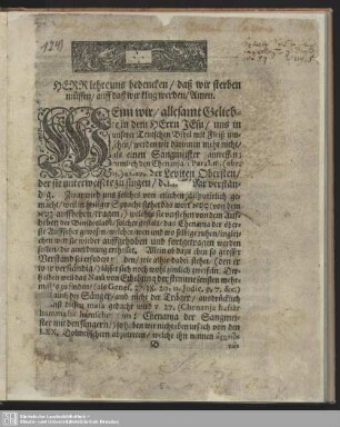Leichenpredigt