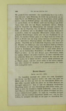 Drittes Kapitel. Italien (von 1815-1830)