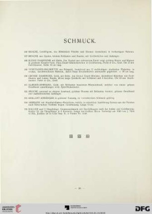 Schmuck (Nr. 186-195)