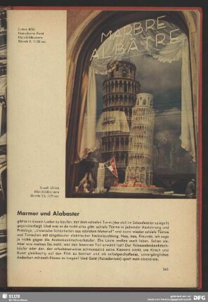 Marmor und Alabaster