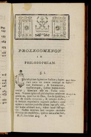 Prolegomenon In Philosophiam.